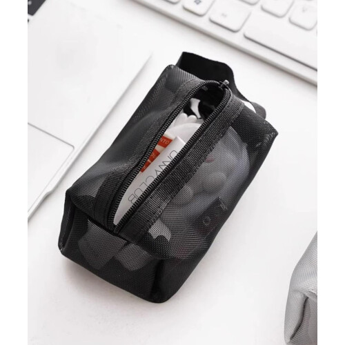 Τσάντα αποθήκευσης από πλέγμα με φερμουάρ 3Pack 1