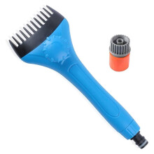 Pool & Spa Filter Cartridge Cleaner Tool Handheld Pool Filter Cleaning Tool Removes Debris and Dirt with Adapter