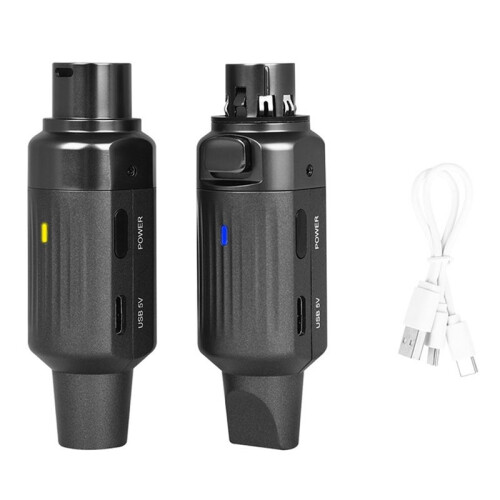 IRIN ARC2 Wireless Microphone System XLR Microphone Transmitter Receiver for Dynamic/Harmonic Mics/PA/Mixer/DSLR Camera