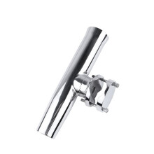Suporte de Vara de Pesca para em Aço Inoxidável, Estilo Torneio, com Fixação Por Grampo, para Varas de 1-1/4" A 2", 1 Unidade