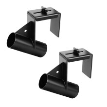 Metal Ice Fishing Sled Rod Holder Adjustable 1.9-3.7 Inch Heavy Duty Hands-Free Ice Fishing Pole Holder 2 Pcs