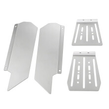 Stainless Steel Chassis Protection Guard Plate RC Upgraded Parts for GR X UDIRC M12 RC Car,RC Accessories