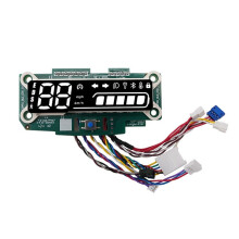 Montagem Do Painel de Exibição Placa de Circuito Atualizada para Peças de Reposição de Scooter Elétrica para  E2 Pro