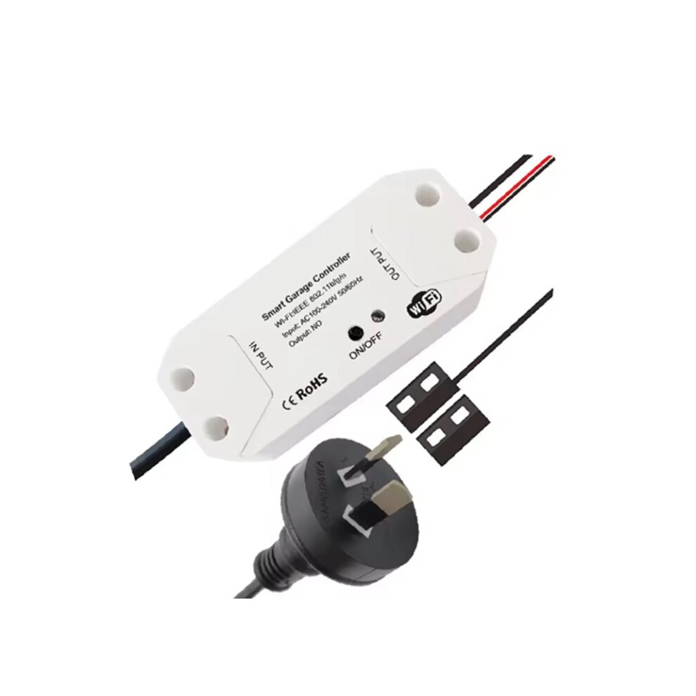 Tuya Wifi 2.4G Garage Door Opener Controller Open And Close By Phone App Compatible Alexa And Home Au 4711684832318