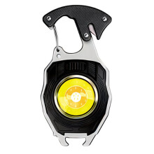 Keychain Light Versatile Led Keychain Work Light Rechargeable  Flashlight with Screwdrivers Bottle Opener A