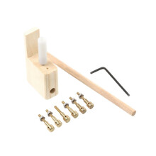 Guitar Bridge Doctor Enhances Soundboard Volume Musical Instrument Manufacturing and Repair Tool