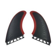 Surfbrett-Finnen Fiberglas Surfen Twin Fins Longboard-Finnen Surf-Finne Surf-Zubehör