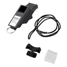 HUAZAI Football Referee Whistle Emergency Lifesaving Whistle for Soccer, Football, Basketball, Volleyball, Handball A