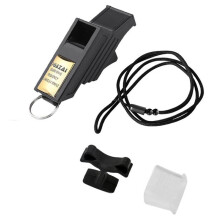 HUAZAI Football Referee Whistle Emergency Lifesaving Whistle for Soccer, Football, Basketball, Volleyball, Handball B
