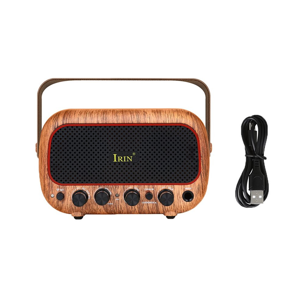 Irin Guitar Amplifer Combo 5W Two Speakers Rechargeable Portable Speakers For Electric Guitars 4711371870869