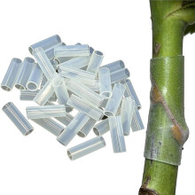 100pcs Silicone Grafting Sleeves Thin-Walled Grafting Tubes for Rapid Plant Bonding Gardening Tools for Fruit Trees