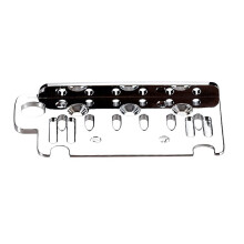 Ponte Tremolo Universale con Piastra Cromata A 6 Corde per Sistema Tremolo per Chitarra Elettrica