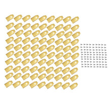 90 PCS Blades with Screws for Navimow I105N/I108N/I110N/ H500N/H800N/H1500N/H3000N Lawn Mower Gold