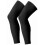 Manica a compressione unisex lunga per gamba, nera 3