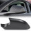 Compatível com Tesla Model 3 de 2017 a 2022 - Suporte Inferior da Capa do Espelho Retrovisor Lateral Esquerdo (Preto) 7