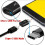 White Type-C Adapter Type-C To Micro Android Phone Adapter Charging Data Adapter 7