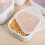 RFUGUG Stackable White Plastic Lunch Box 700ml and 900ml 3
