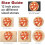 Pizza Stone, Ceramic Coating 15"x12" Rectangular Pizza Stone for Oven Grill BBQ, Easy Clean Bread Baking Stone with Unique Built-in 4 Handle 3