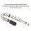 -Plated Curved Head Joint for Flute - Replacement Part and Musical Instrument Accessory 3