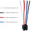 Κιτ ρελέ 4 ακίδων 40/30AMP 12V DC, ρελέ αυτοκινήτου SPST, πακέτο 12 τεμαχίων 3