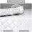 Set copripiumino matrimoniale/queen size con federe, in microfibra resistente all'acqua. 5