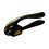 Zinc Alloy Garlic Press Black Practical Kitchen Garlic Squeezer Efficient Ginger Crusher for Home Use 4