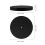 OUNONA Floor Lamp Base Black Plastic and Iron 2