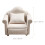 Worgeous Dockhus Vardagsrumsmöbler Miniatyrhus Soffa Möbler Beige 2 Styck 2