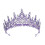 Fascia per capelli da sposa con cristalli e strass, accessorio per capelli da matrimonio 2
