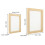 2Pcs Paper Crafts Mesh Mold Paper Making Frame DIY Paper Making Frame Paper Frame 3