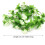 Artificial Vine Garland with 40 Flowers, 2.4m 5