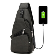 Crossbody kabelky pre ženy a mužov, módna sling taška, Bakpack, ležérna náprsná taška s nastaviteľným popruhom na vonkajšiu turistiku a
