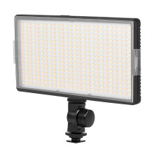 Studio LED-416 On-Camera LED Light Panel, 416 Beads, Bi-Color 3200–5600K, Dimmable, 1/4" Mount, Compatible with DSLR/Mirrorless