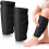 Lymphedema Compression Wraps for Calf Black 2XL 2pcs 1