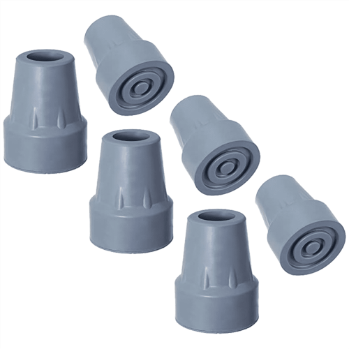 Krukdoppen, robuust, antislip rubber, 3/4 inch