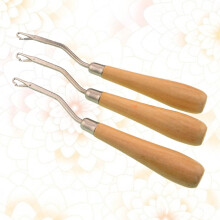 Homoyoyo 3-Pack Crochet Hair Extension Pins for Styling Accessories, Khaki Hair Tools