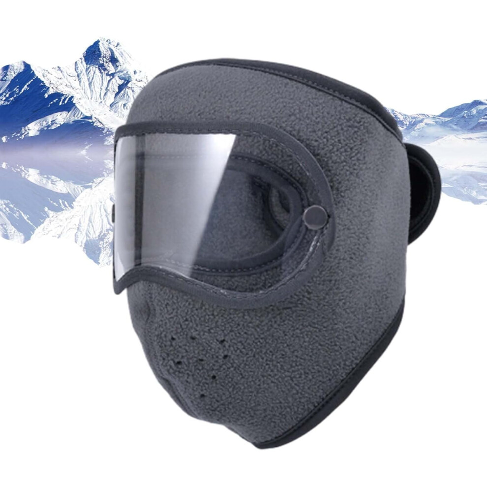 Winter Fleece Face Mask Windproof For Skiing 9401284941606