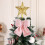 Fiocco ornamentale in velluto rosa 21x20 cm 4