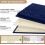 Ensemble de tapis de bain 3 pièces en chenille bleu marine 4