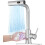 Touchless Kitchen Faucet with Pull-Down Sprayer, Waterfall Flow, 3-Function Single Handle, Stainless Steel, Compatible with Standard Sinks 8