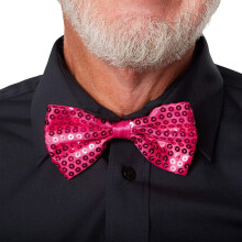 2 Pack Sequin Bow Tie:Adjustable Length Men's Bowtie Men' for Mardi Gras Decorations