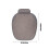 Car Seat Bottom Cushion Cover Gray Universal 3