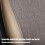 Car Seat Bottom Cushion Cover Gray Universal 5