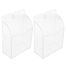 TOYMYTOY Lot de 2 supports transparents en acrylique pour pelle à glace et cuillère, solution de rangement de cuisine multifonctionnelle