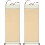 Chinese Xuan Paper Hanging Scroll Blank 2 pcs 1