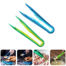 FRCOLOR2Sets Pinza per alimenti da 3 pezzi, piccola pinza per servire, ideale per feste in cucina