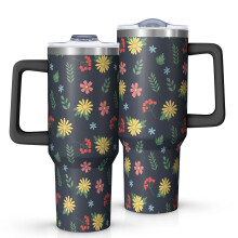 Pioneer Flower Floral isolerad tumbler 115 ml