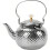 Théière en acier inoxydable martelé doré 1,5 L 1