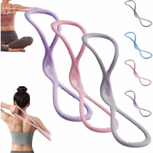 Resistance Bands, Figure 8 Resistance Bands with Handles, Open Shoulder Elastic for Working Out, Arm, for Women Men