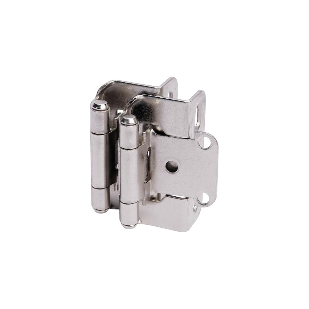 Cabinet Hinges Brushed Nickel 50-Pack 9401284997429